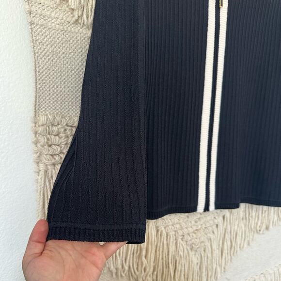 St. John Sport Zipper Knit Cardigan - Picture 6 of 8